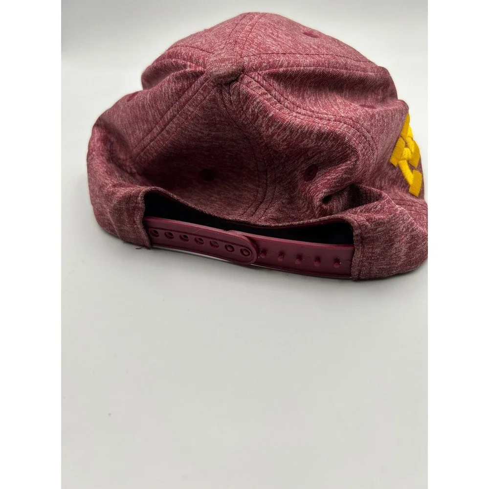 Minnesota Twins Melonwear Snapback Hat Maroon‎ Yellow TC Logo Baseball Cap